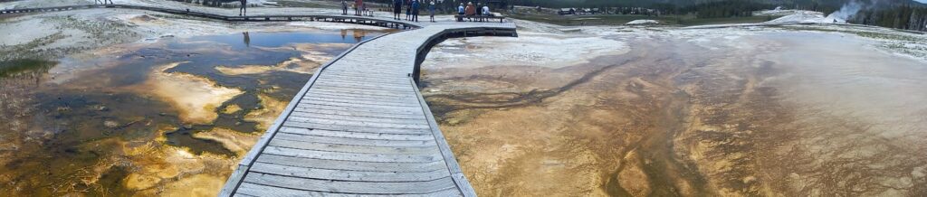 old faithful, Yellowstone, Wyoming, usa, parc, black sand bassin