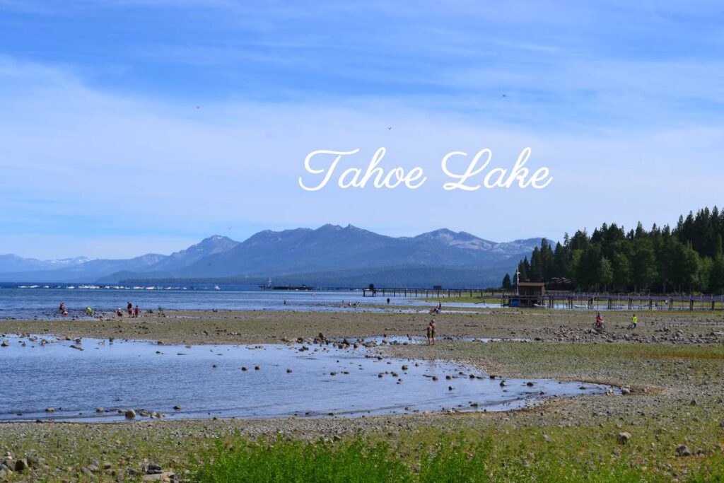 Plage Tahoe Lake