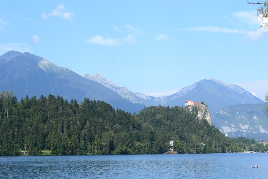 Chateau lac Bled Slovénie