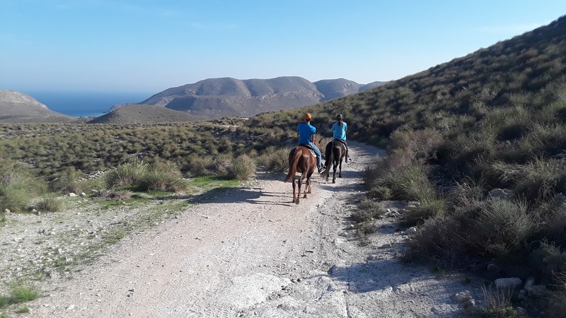 rando à cheval parc Cabo de Gata