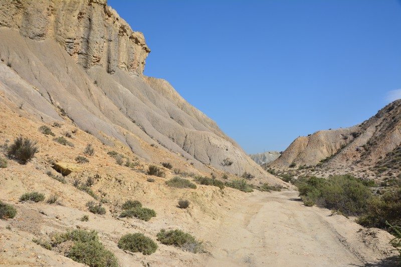 randonnée relief désert Tabernas