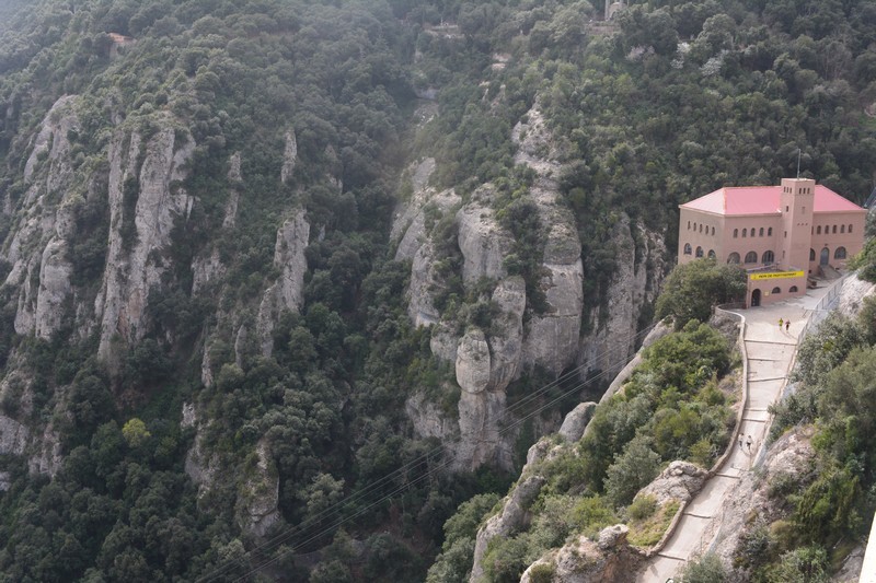 vue panoramique onastère Montserrat