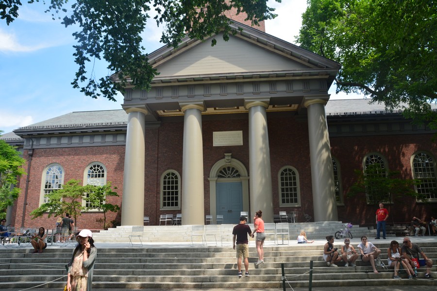 bâtiment campus Harvard Boston