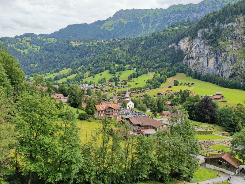 village vallée de Lauterbrunnen