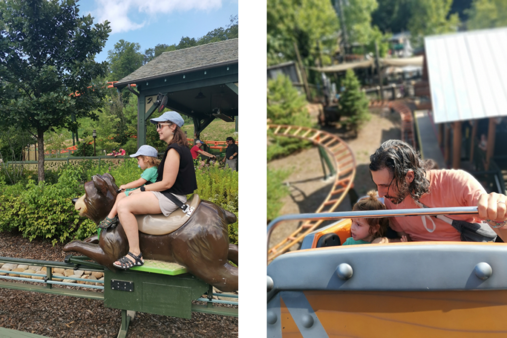 Visite du parc d'attractions de Dollywood