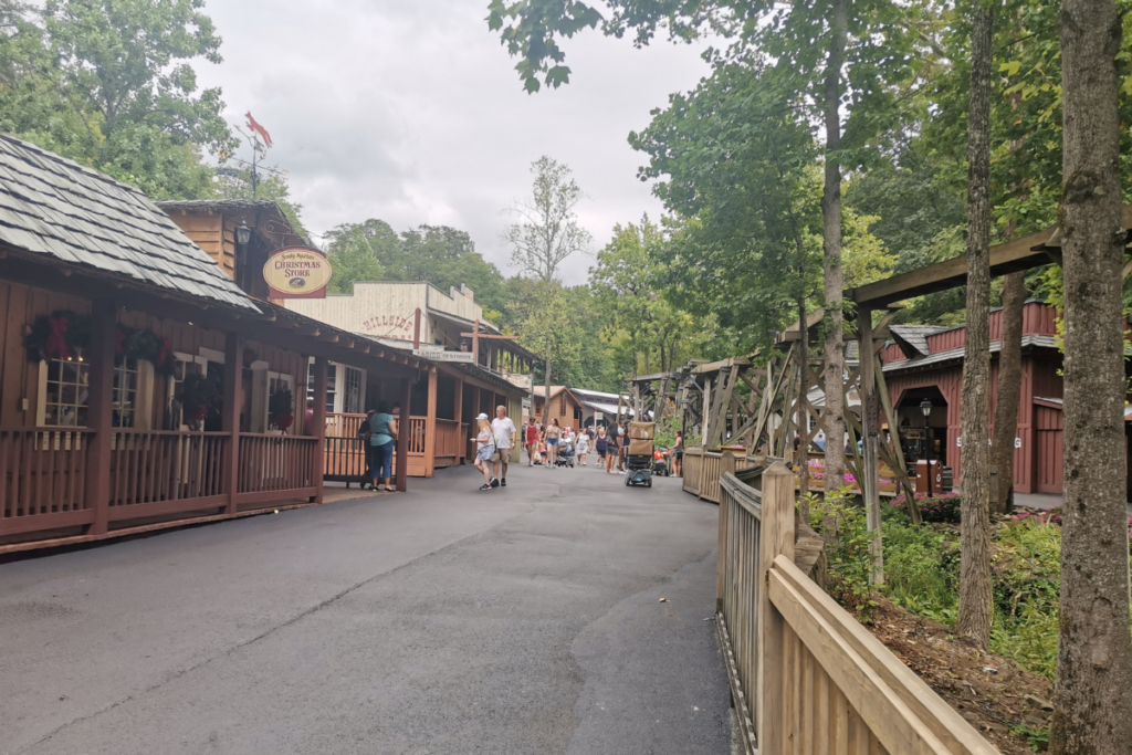 Visite du parc d'attractions de Dollywood